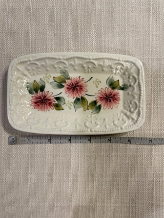 Trinket tray, floral RITE of spring RSV|110249