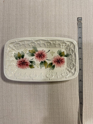 Trinket tray, floral RITE of spring RSV|110250