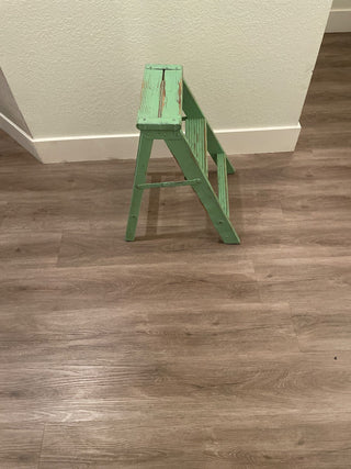 Vintage step ladder green  RSV|112573