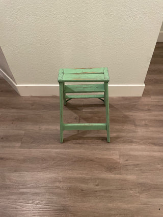 Vintage step ladder green  RSV|112574