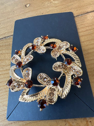 Autumn Wreath Pin MTS|112638