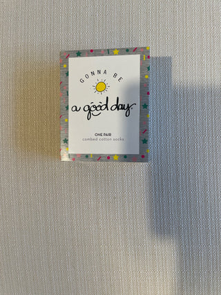 Have a good day, birthday socks RSV|112791