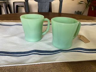 Vintage Fire King Jadeite green mug MTS|112962