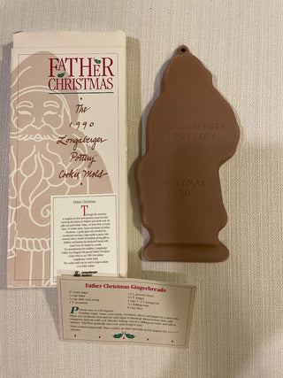 Vintage Father Christmas cookie mold NEW RSV|114101