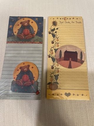 Notepad, magnetic with matching magnet RSV|114822