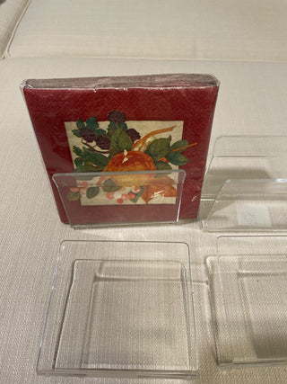Lucite small  napkin holder RSV|115434