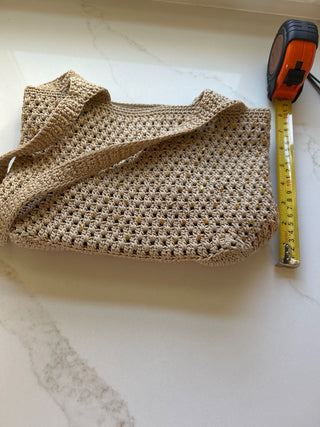 Tan SACK shoulder Bag-RSV|116700