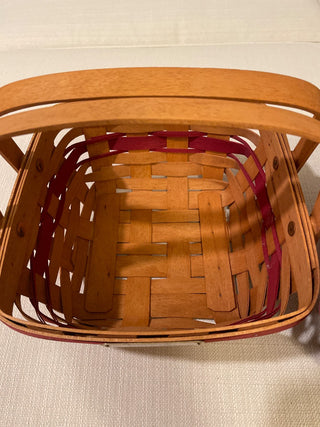 Longaberger Christmas collection 1993 edition Bayberry basket RSV|116830