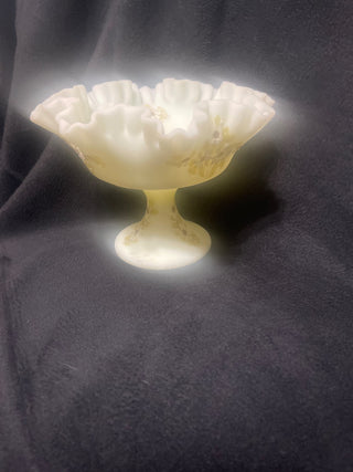 Vintage Fenton frosted dish|117685