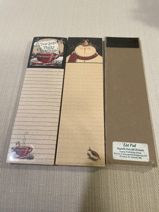 Christmas list pad magnetic 50 sheets|117822