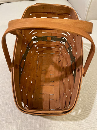 Longaberger Christmas collection 1991 Yule tide traditions basket  RSV|119569