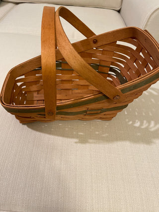 Longaberger Christmas collection 1991 Yule tide traditions basket  RSV|119571