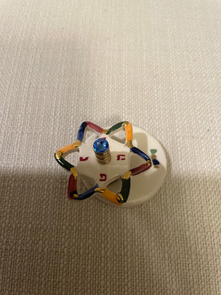 Eran Grebler Dreidle, Hand Made in Israel OUT OF CLAY!  RSV|119575