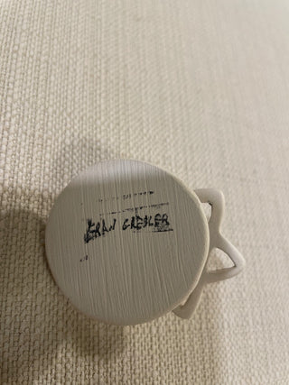 Eran Grebler Dreidle, Hand Made in Israel OUT OF CLAY!  RSV|119578