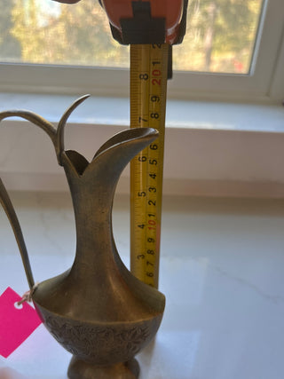 Vintage brass vase, pitcher -RSV|120532