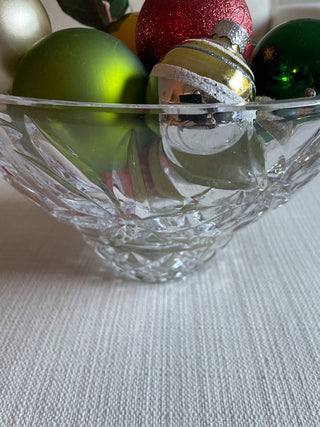 Ornament filled crystal bowl RSV|120570