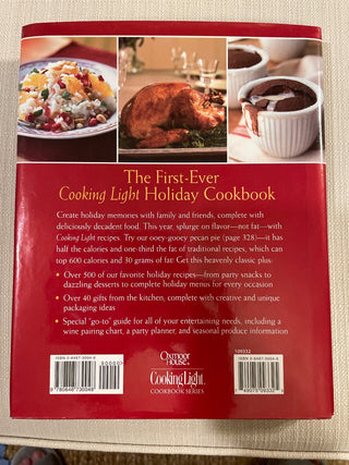 Cooking light holiday cookbook|120930