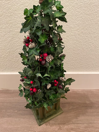 IVY Christmas bush decoration RSV|122792
