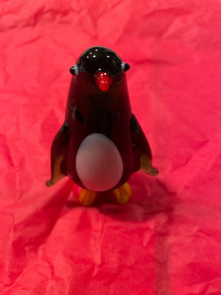 Vintage glass penguin RSV|123302