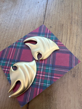 Gold Fish Clip-Ons 80s MTS|124001