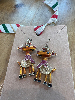 Cute Reindeer Earrings MTS|124090