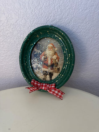 Santa picture frame small RCD|124679