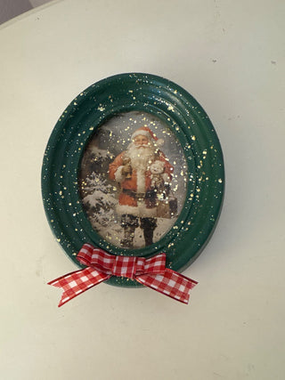 Santa picture frame small RCD|124681