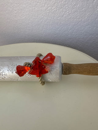 Snowflake vintage rolling pin RCD|124766