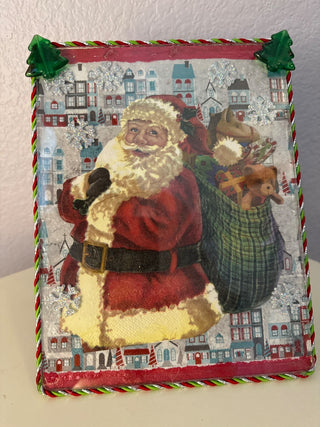 Here comes Santa frame RCD|124802