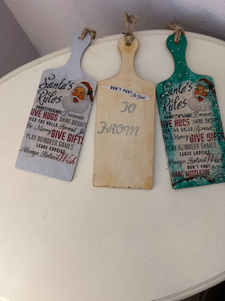 Santa gift tags RCD|124862