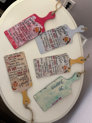 Santa gift tags RCD|124863