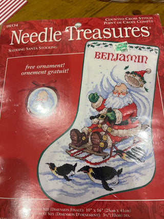 Christmas Stocking Kit Santa MTS|125042