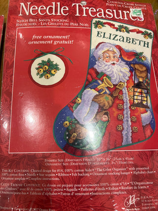 Christmas Stocking Kit Santa MTS|125043