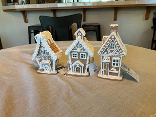 Lighted Gingerbread house 7 1/2 “ MTS|125474