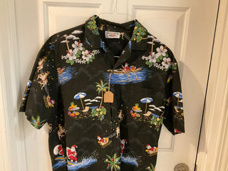 Santa Hawaiian shirt L MTS|125937