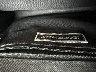 Black Quilted Suede Purse MTS|127498