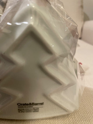 Crate & Barrel Christmas Tree Ramekin Set –RSV|127745
