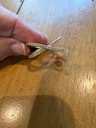 Infinity Ring CZ Sterling Silver MTS|127827