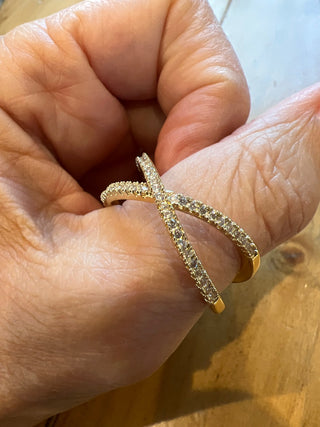 Infinity Ring CZ Sterling Silver MTS|127828