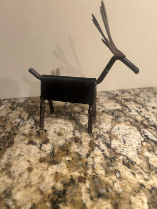 Metal Deer Figurine   MTS|128175