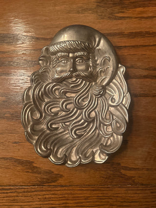 Silver-Plated Santa Head Candy Dish    MTS|128439