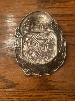 Silver-Plated Santa Head Candy Dish    MTS|128440