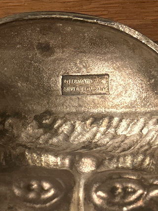 Silver-Plated Santa Head Candy Dish    MTS|128441