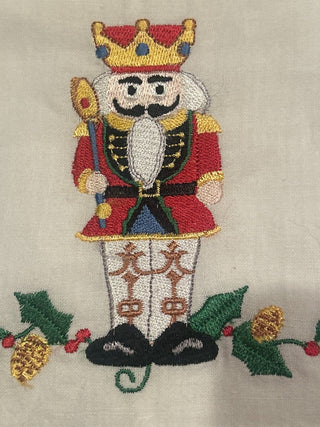 Nutcracker Hand Towel, Red    MTS|128465