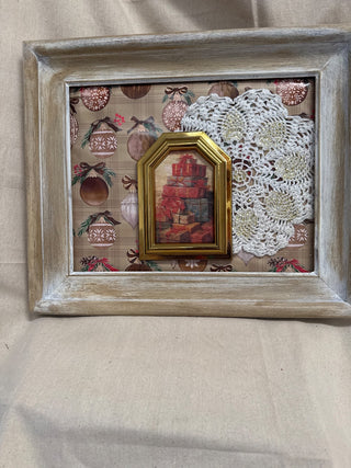 Vintage wooden frame RCD|129871