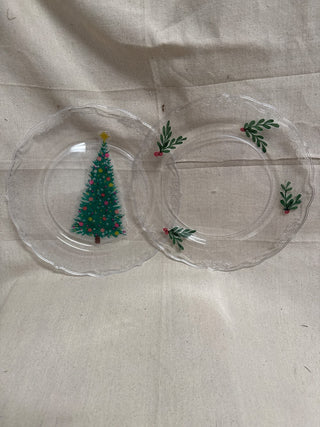Plastic cookie giveaway plate RCD|129988