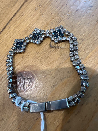 40s Art Deco Rhinestone Bracelet MTS|130729