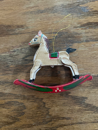 Rocking Horse Ornament    MTS|131730