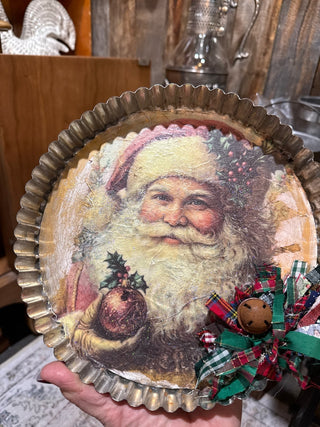 Vintage tart pan Christmas decor  RCD|136667