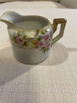 Vintage Nippon Floral Creamer  hand painted RSV|142644